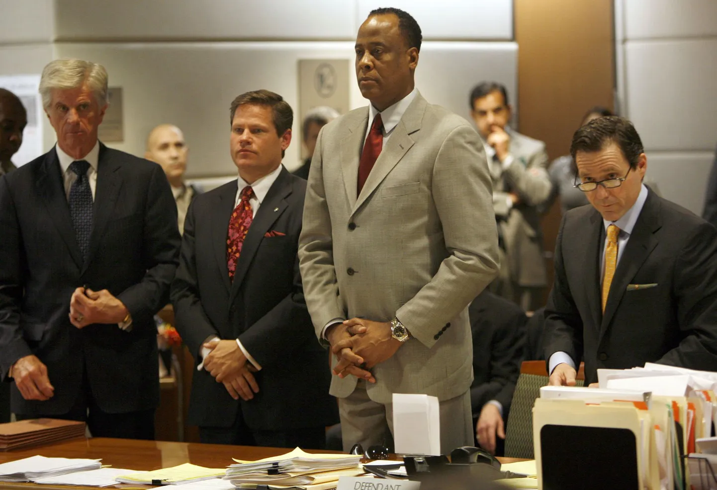 Dr. Conrad Murray Los Angelese kohtus 8. veebruaril