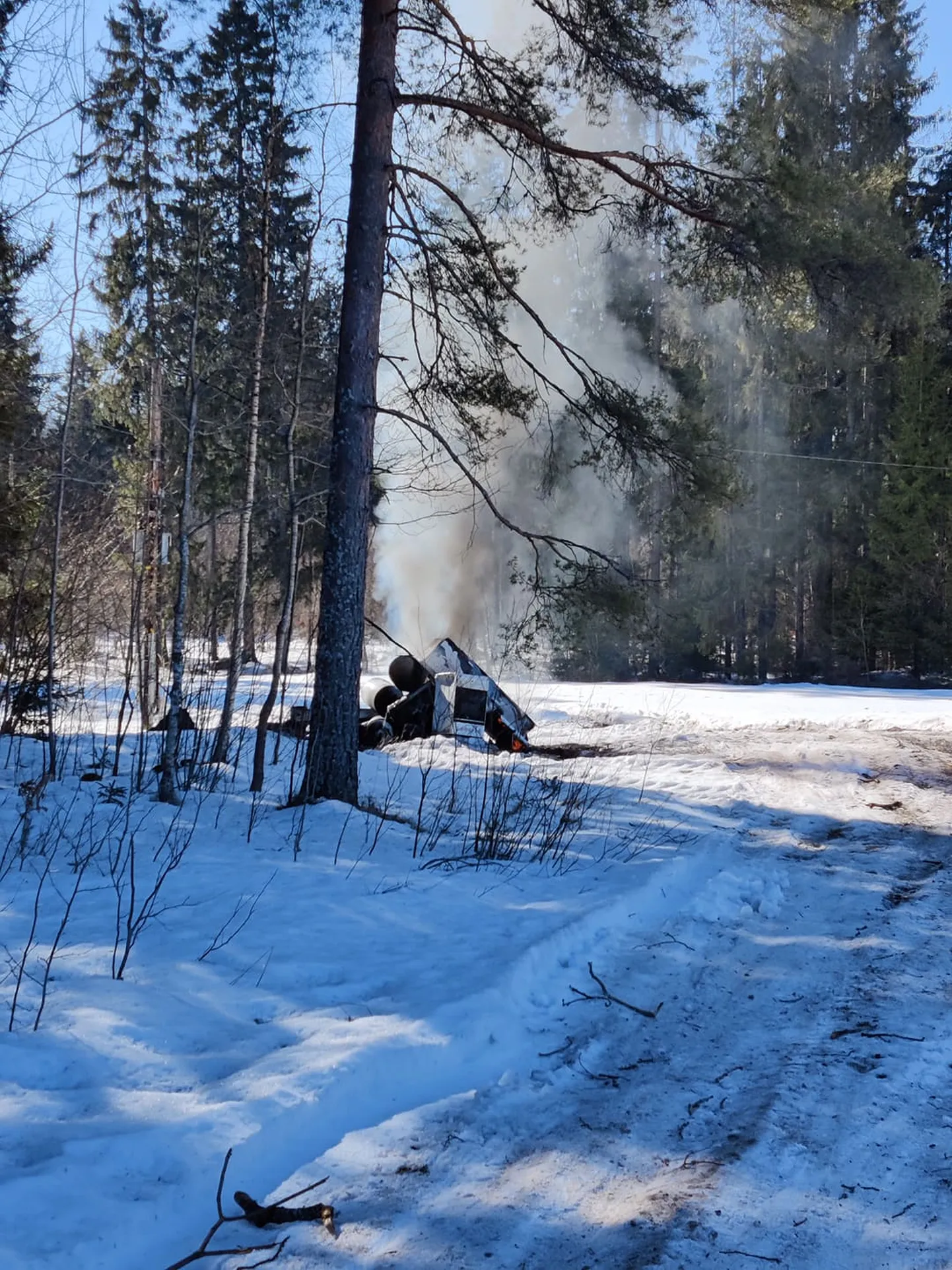 Prügilõkkes põles erinevat kodutehnikat.
