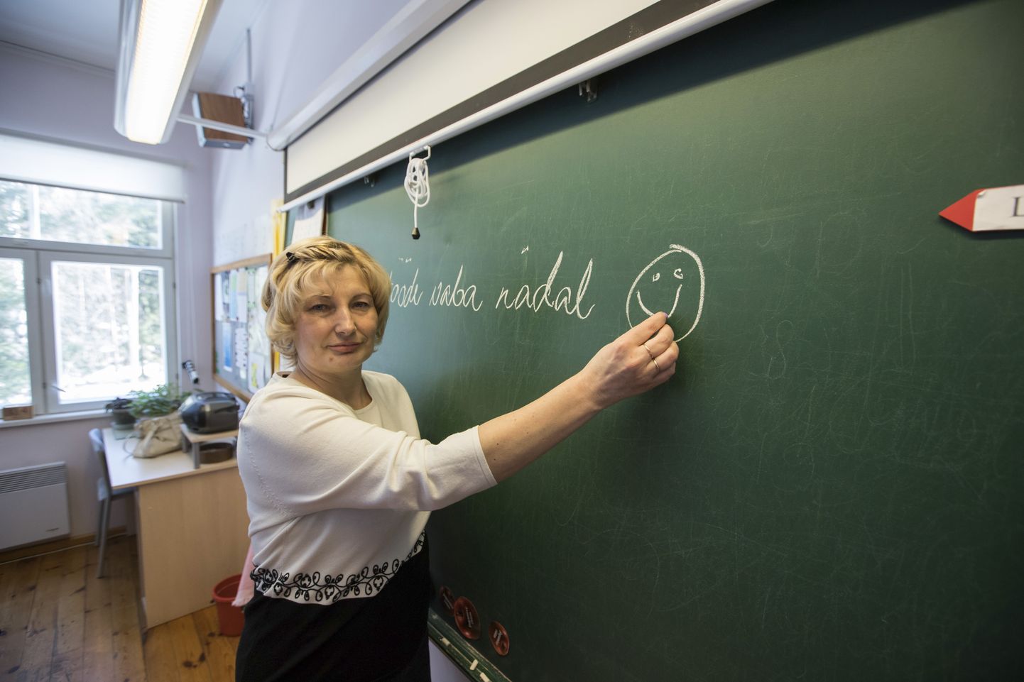 Väikeklassi õpetaja Inge Aus armastab pisidetaile: neile pöörab ta oma töös palju tähelepanu, sest väikestest asjadest võivad välja kasvada suured.