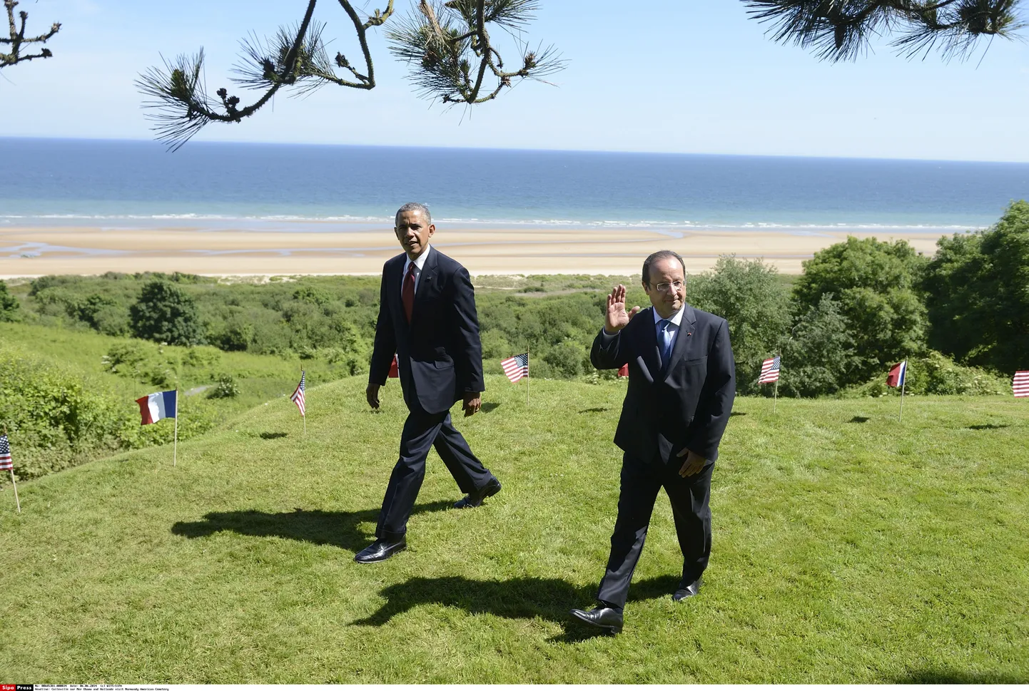 Barack Obama ja François Hollande