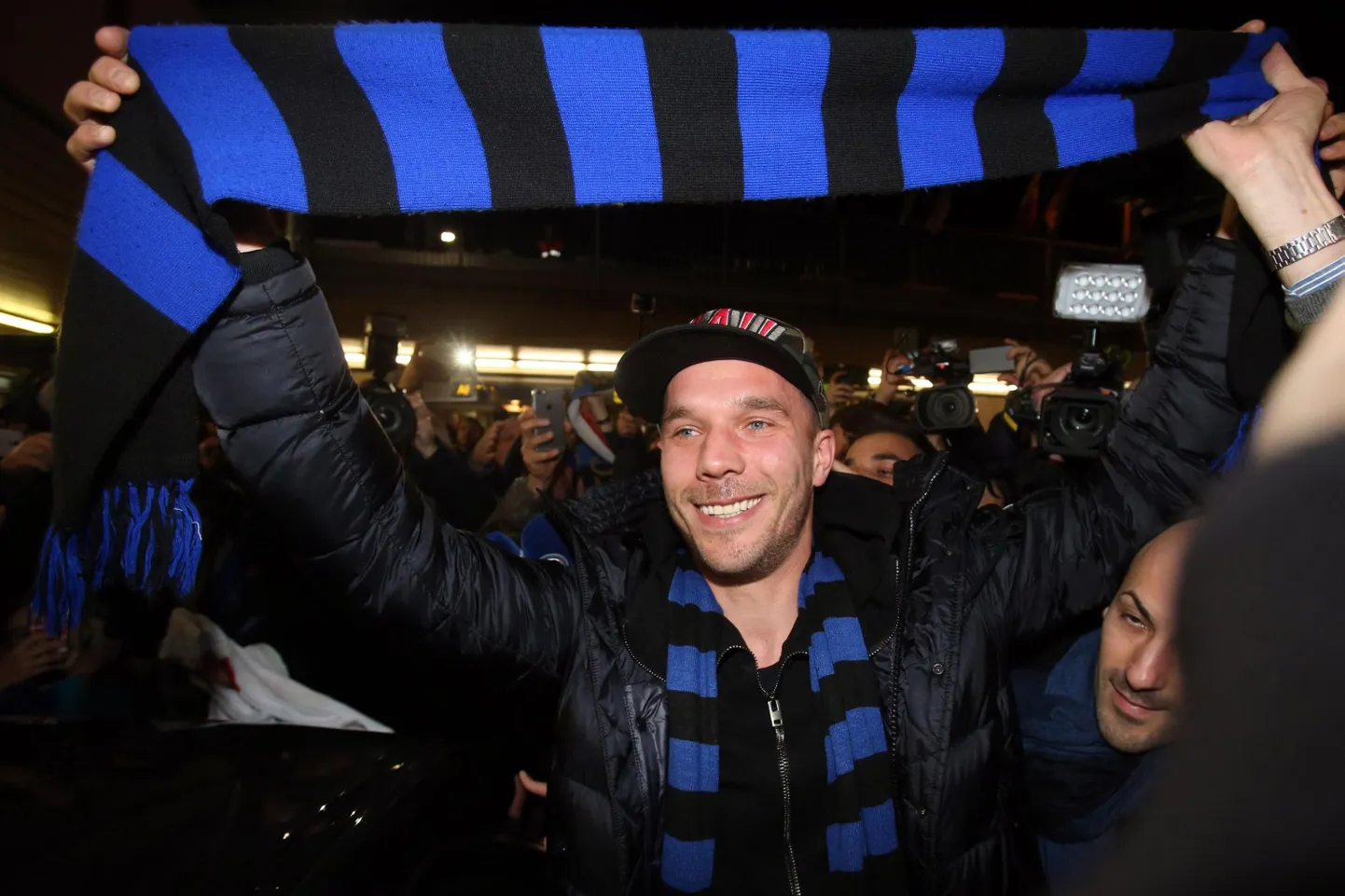 Lukas Podolski Milano Interi salliga.