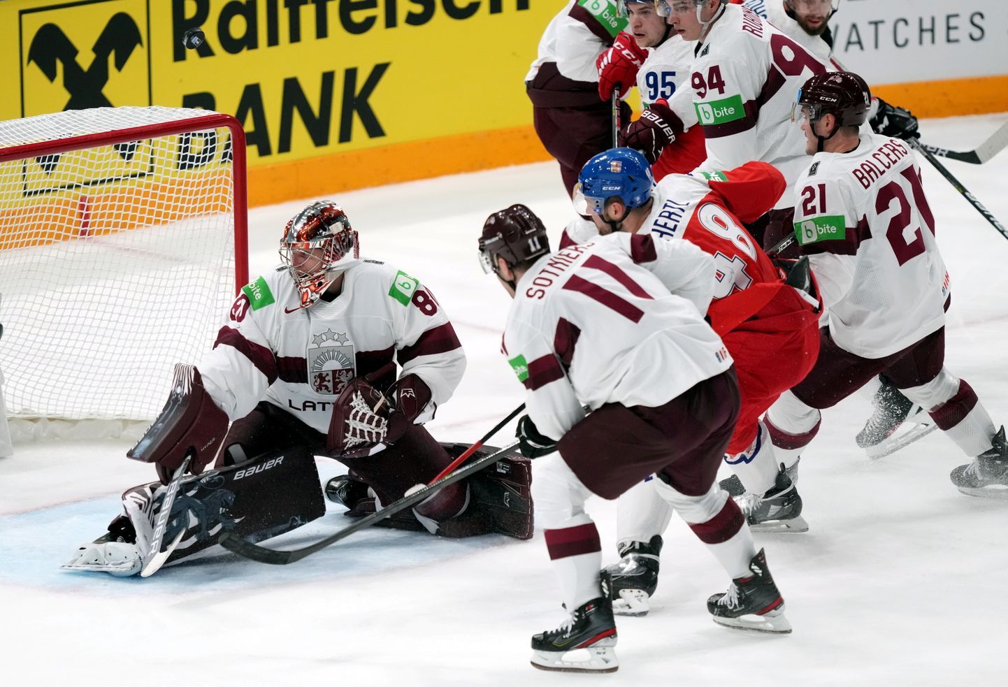 Latvijas hokejisti
