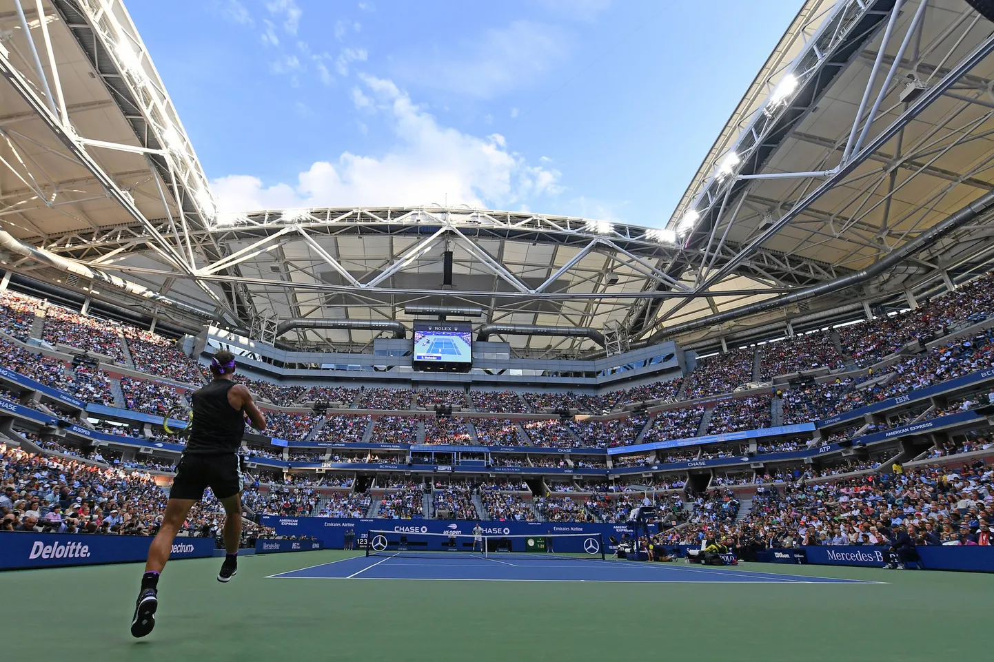 US Open toimub tänavu tühjade tribüünide ees.