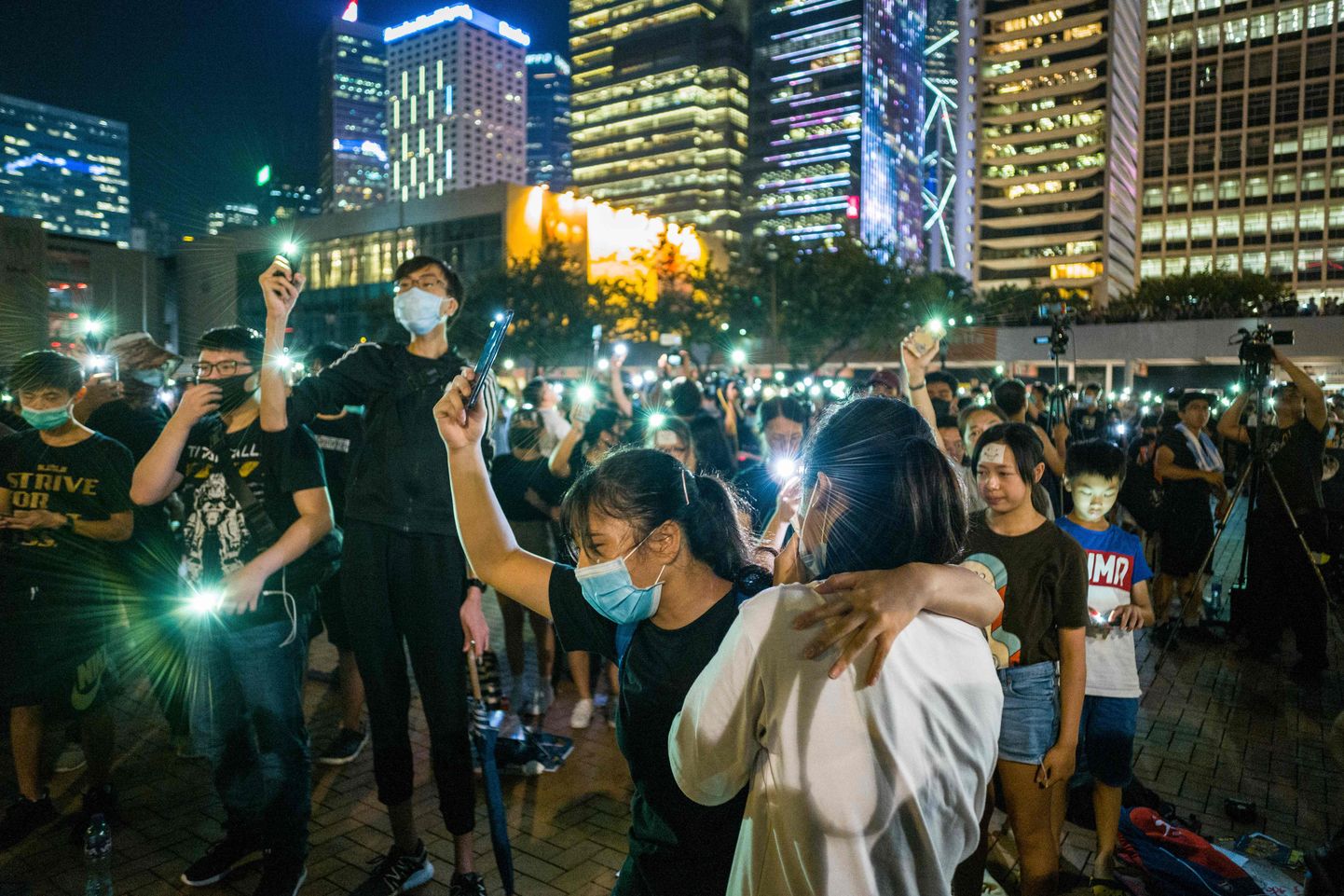 Meeleavaldus Hong Kongi tänavatel