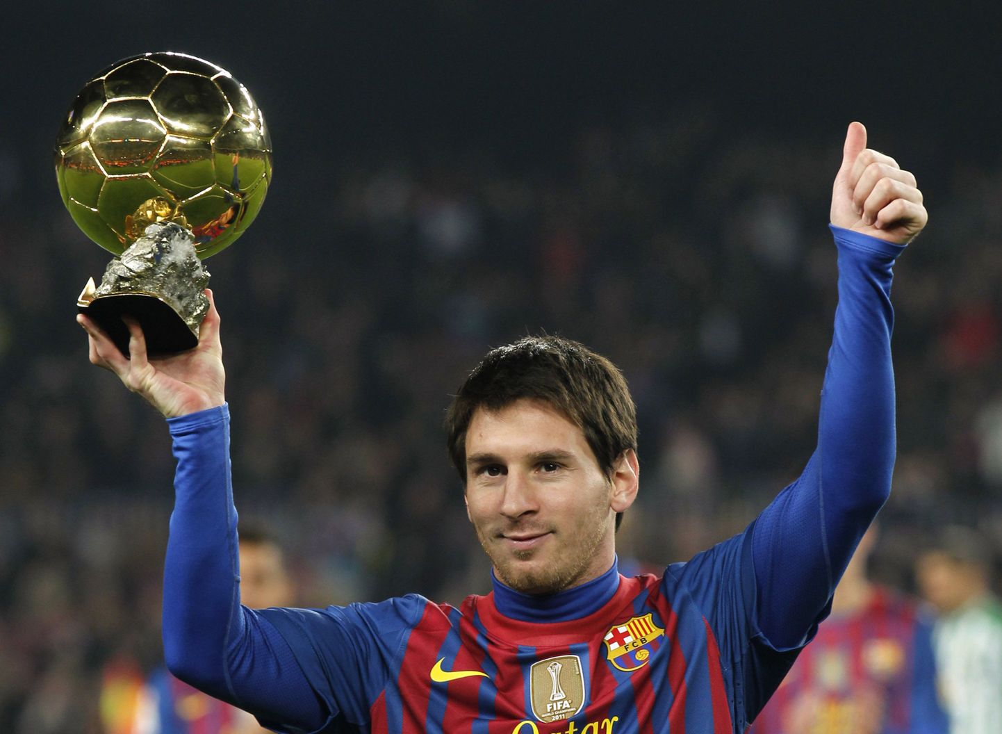 Lionel Messi on kolmel korral aasta parimaks jalgpalluriks valitud.