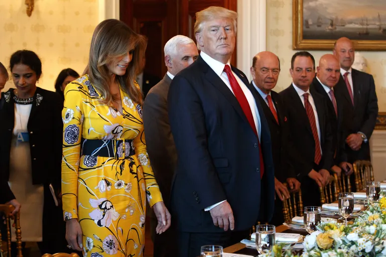 Donald Trump ja Melania Trump korraldasid India peaministri Narendra Modi auks õhtusöögi