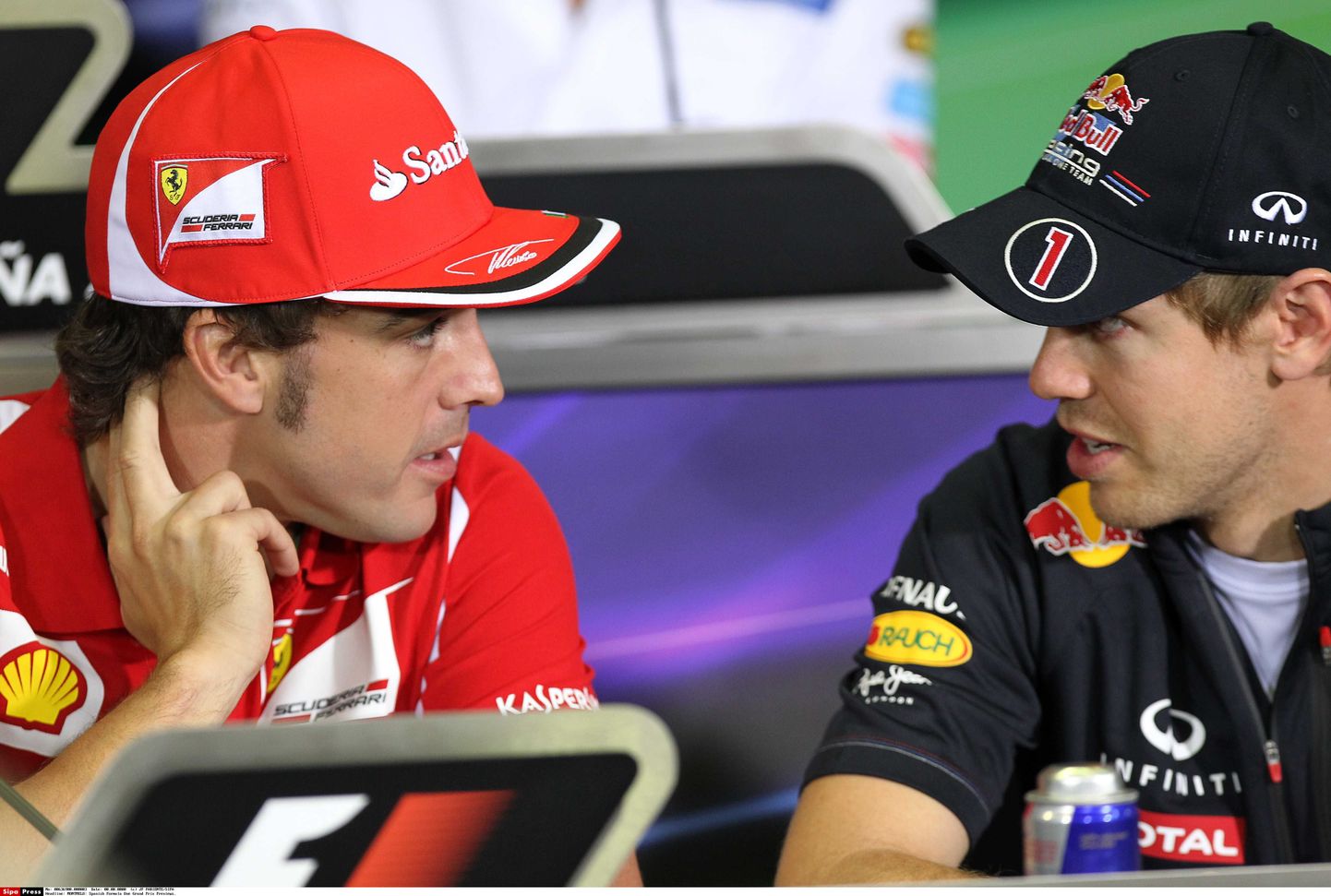 Kuulujutud viivad Sebastian Vettelit (paremal) kahe aasta pärast Ferrari meeskonda.