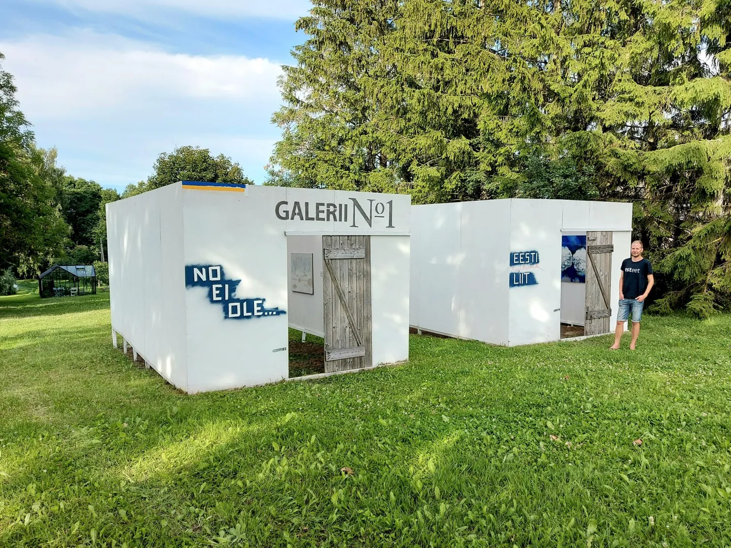 Hando Tamme (pildil) galerii kahes kergehitises on avatud uus näitus.