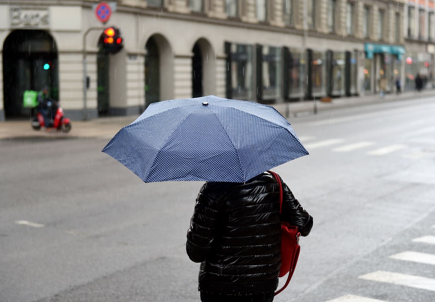Дождливый день в Риге. Иллюстративное фото