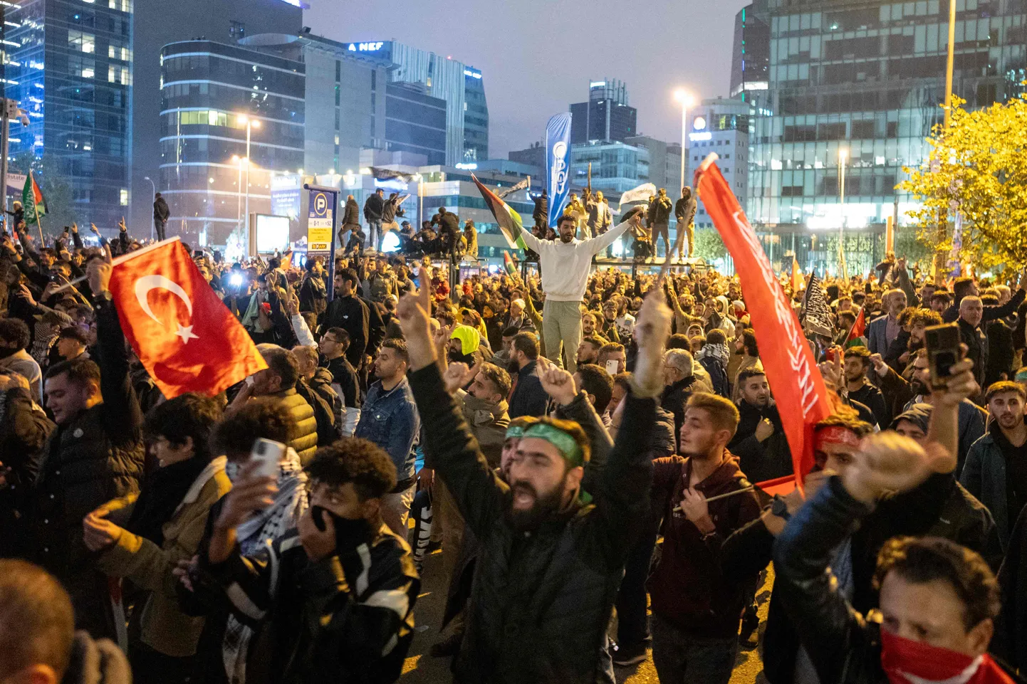 Протесты в Стамбуле