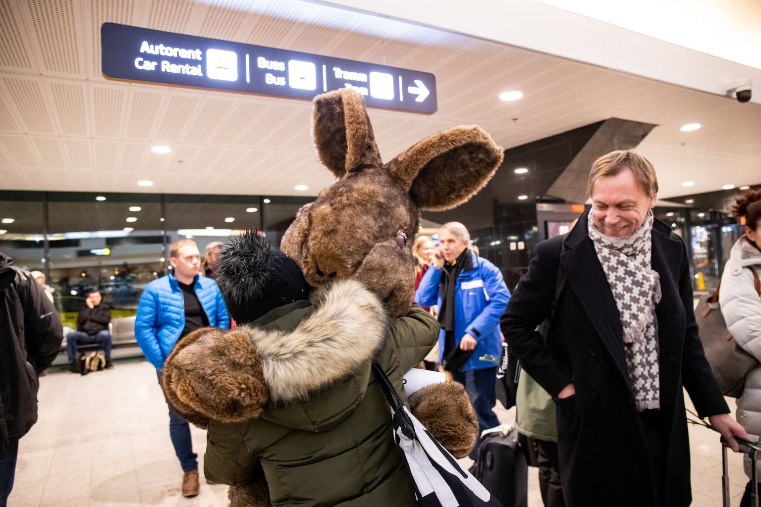 20.12.2018.. Tallinn. 
NO99 tervitus Tallinna lennujaamas. 
FOTO: EERO VABAMÄGI/EESTI MEEDIA