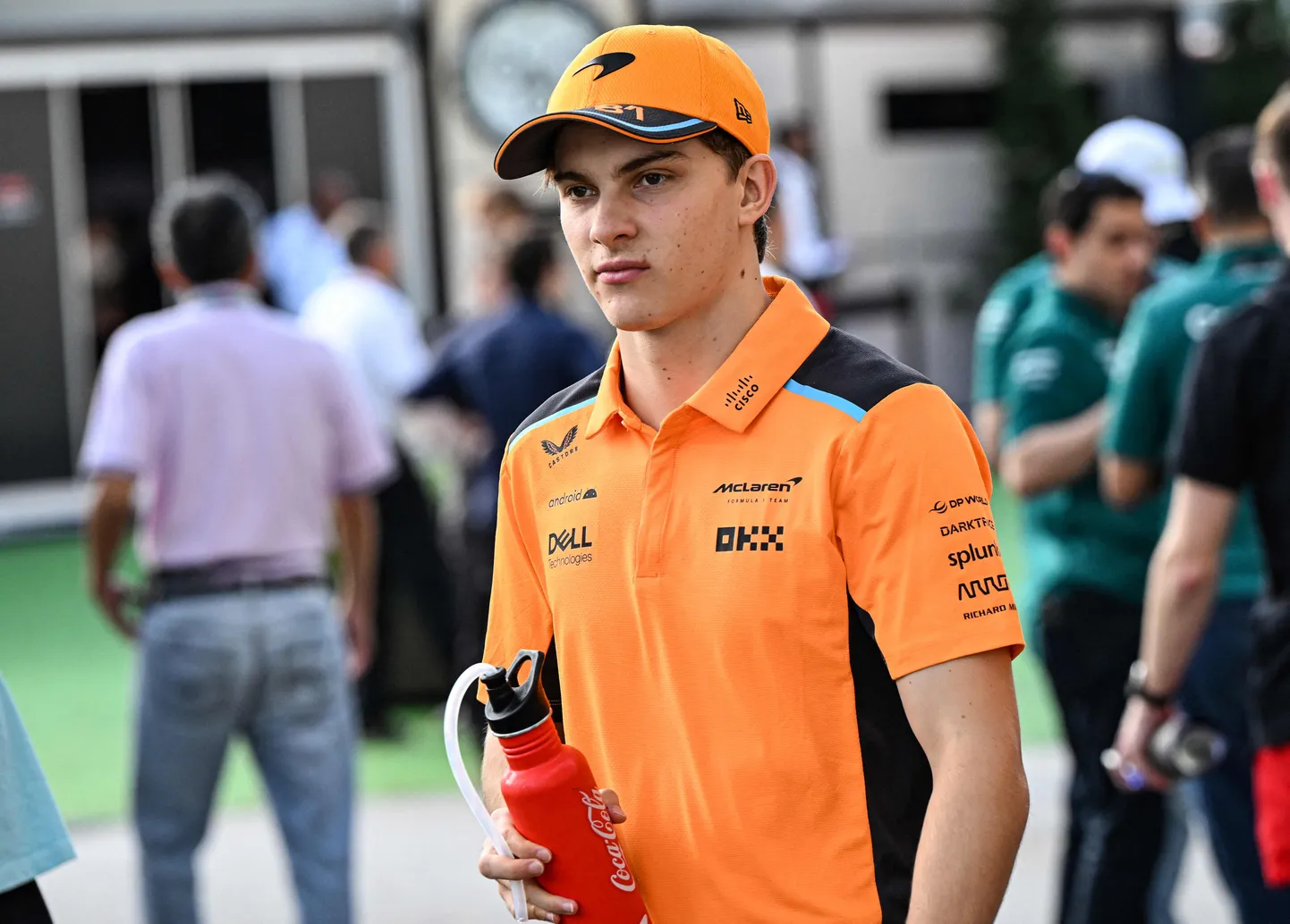 Pirmās formulas (F-1) austrāliešu pilots Oskars Pjastri