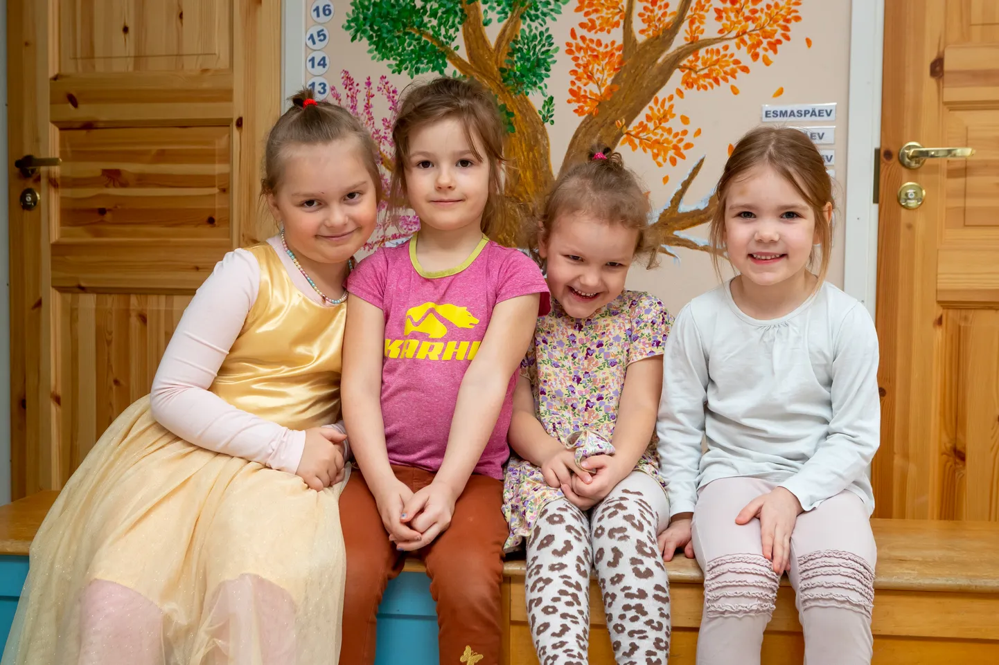 Kõige Suuremad Sõbrad Sofia, Madli Sofie, Marlee ja Adeele.