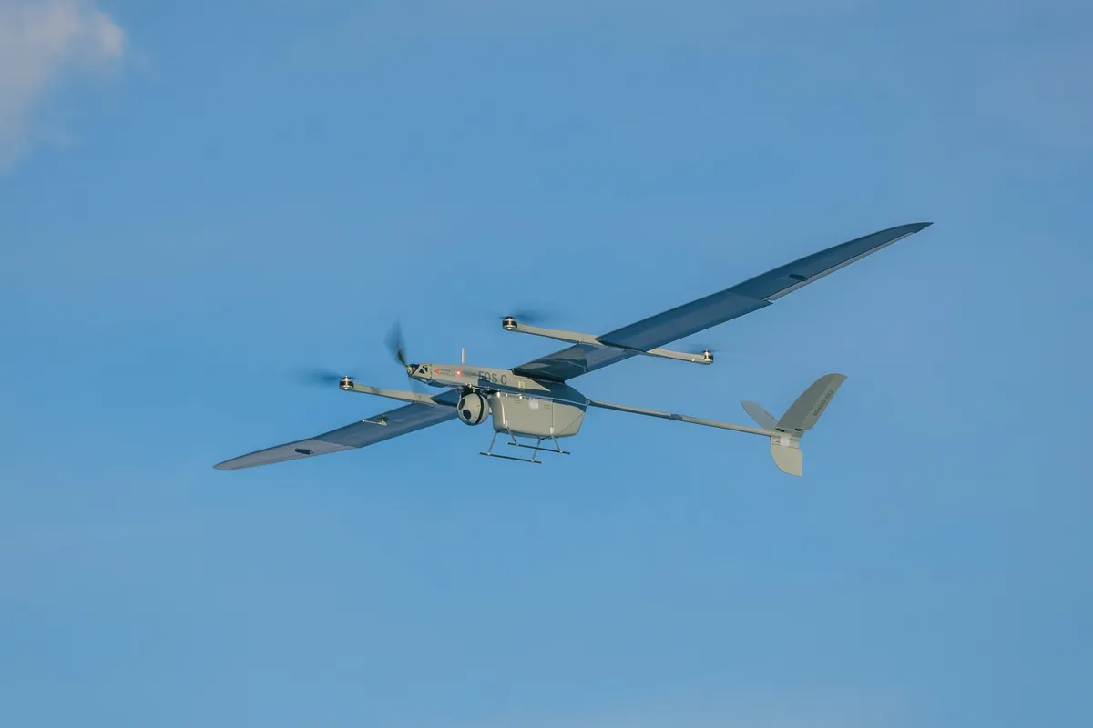 Reconnaissance drone produced by the Estonian company Threod Systems.