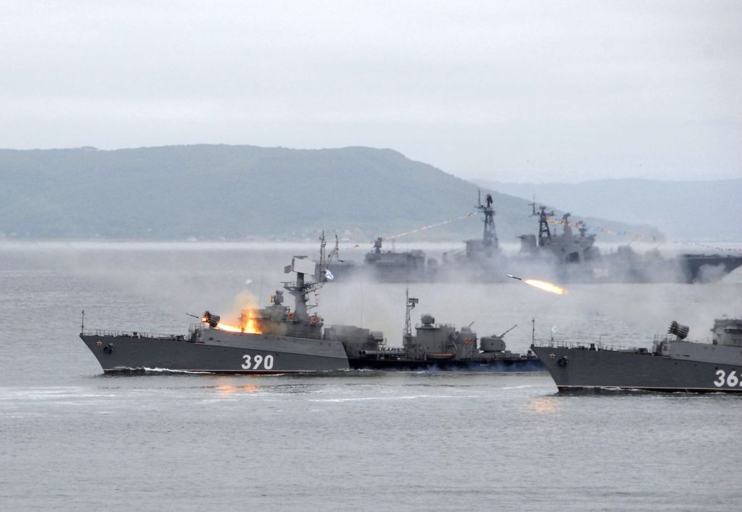 Venemaa laevastik Vladivostokis.