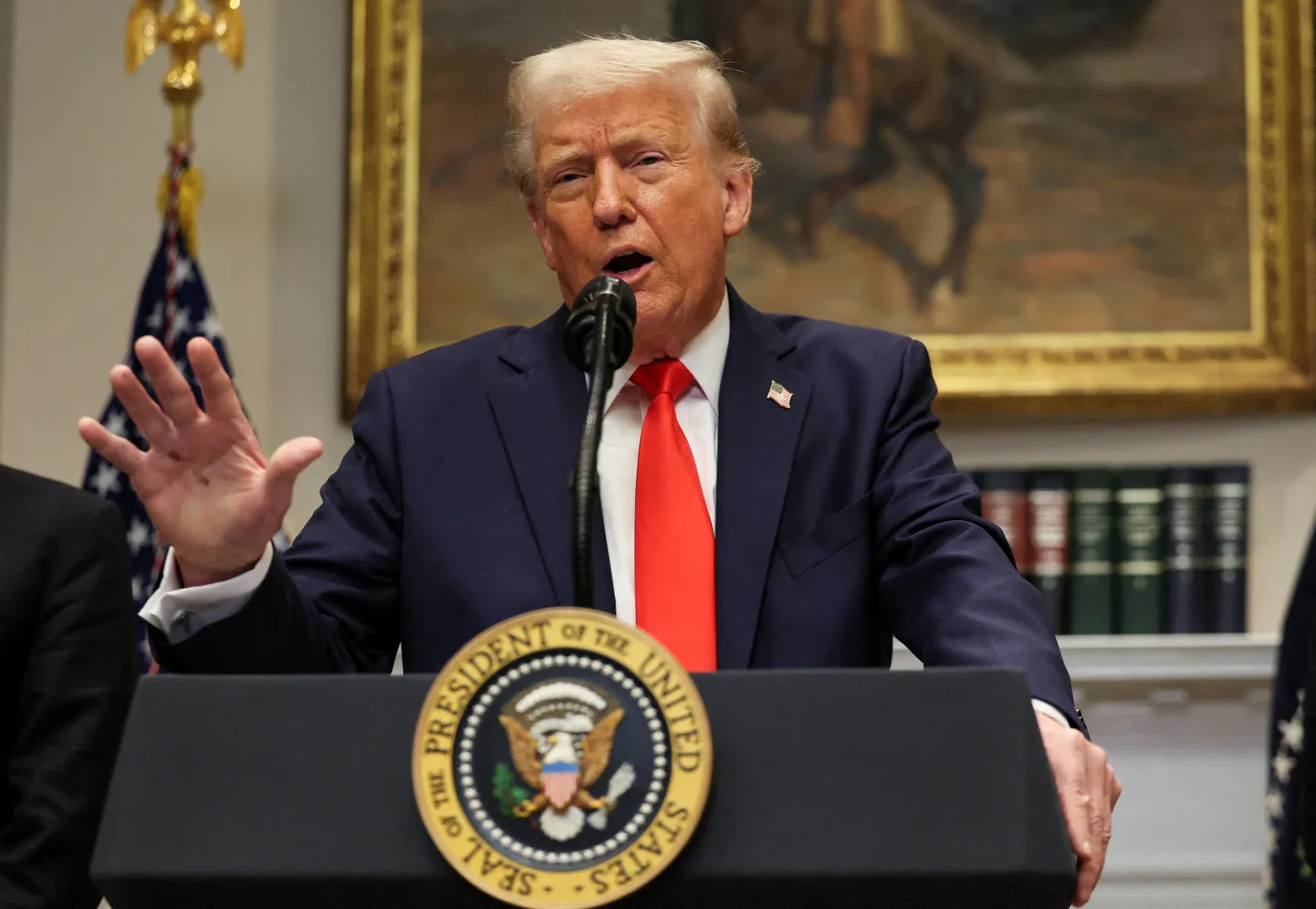 USA president Donald Trump.