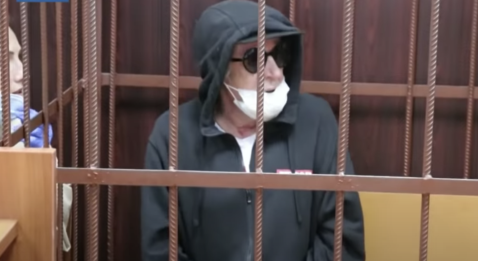 Ефремов в зале суда.