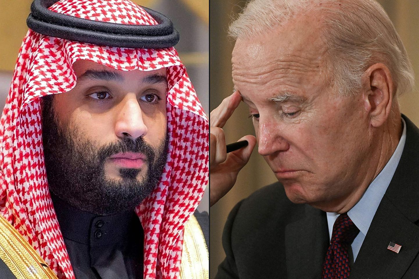 Mohammed bin Salman ja Joe Biden.