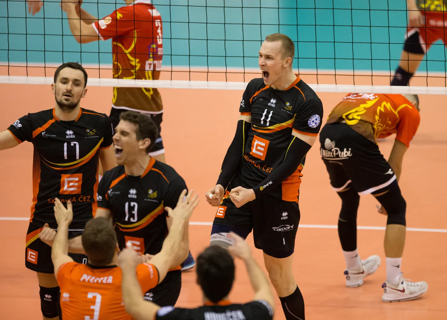 Henri Treial (number 11) oli viimases mängus efektiivsusnäitajaga +7 üks meeskonna paremaid.