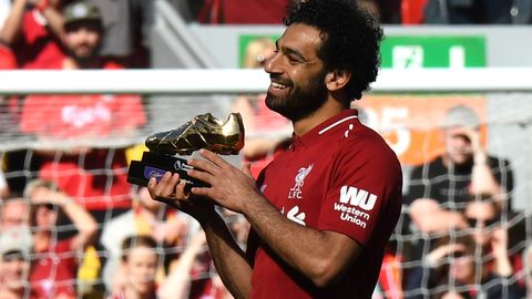 Liverpool sai kuldaväärt koha, Salah kuldse saapa