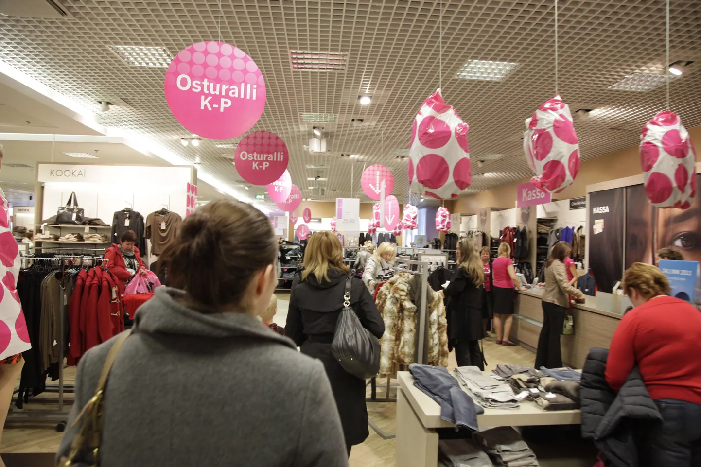 Tänavusügisene Osturalli Tallinna Kaubamajas.