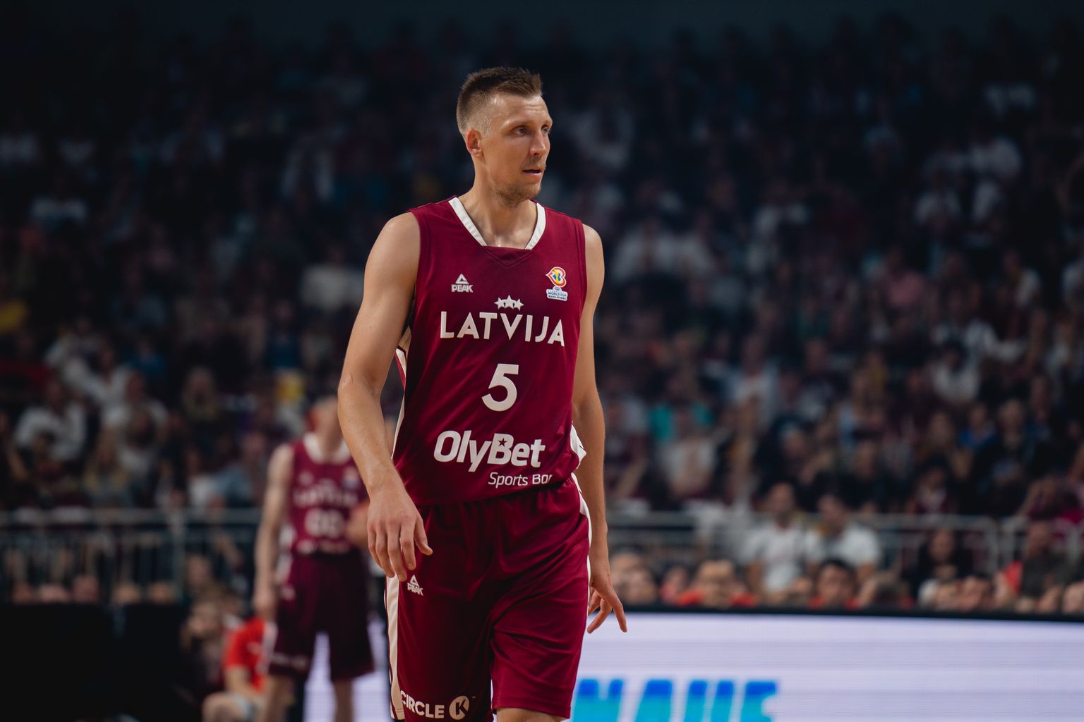 Latvijas basketbolists Mareks Mejeris