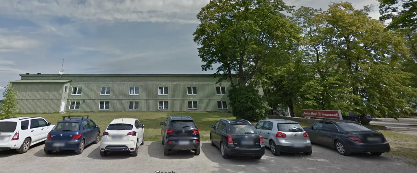 Promenaadi hotell Haapsalus.