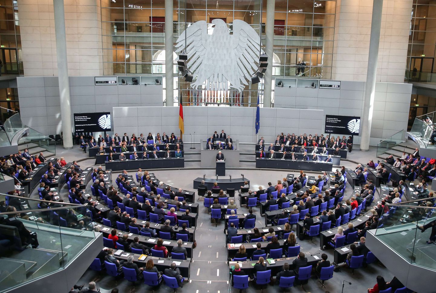 Saksa parlamendihoone.