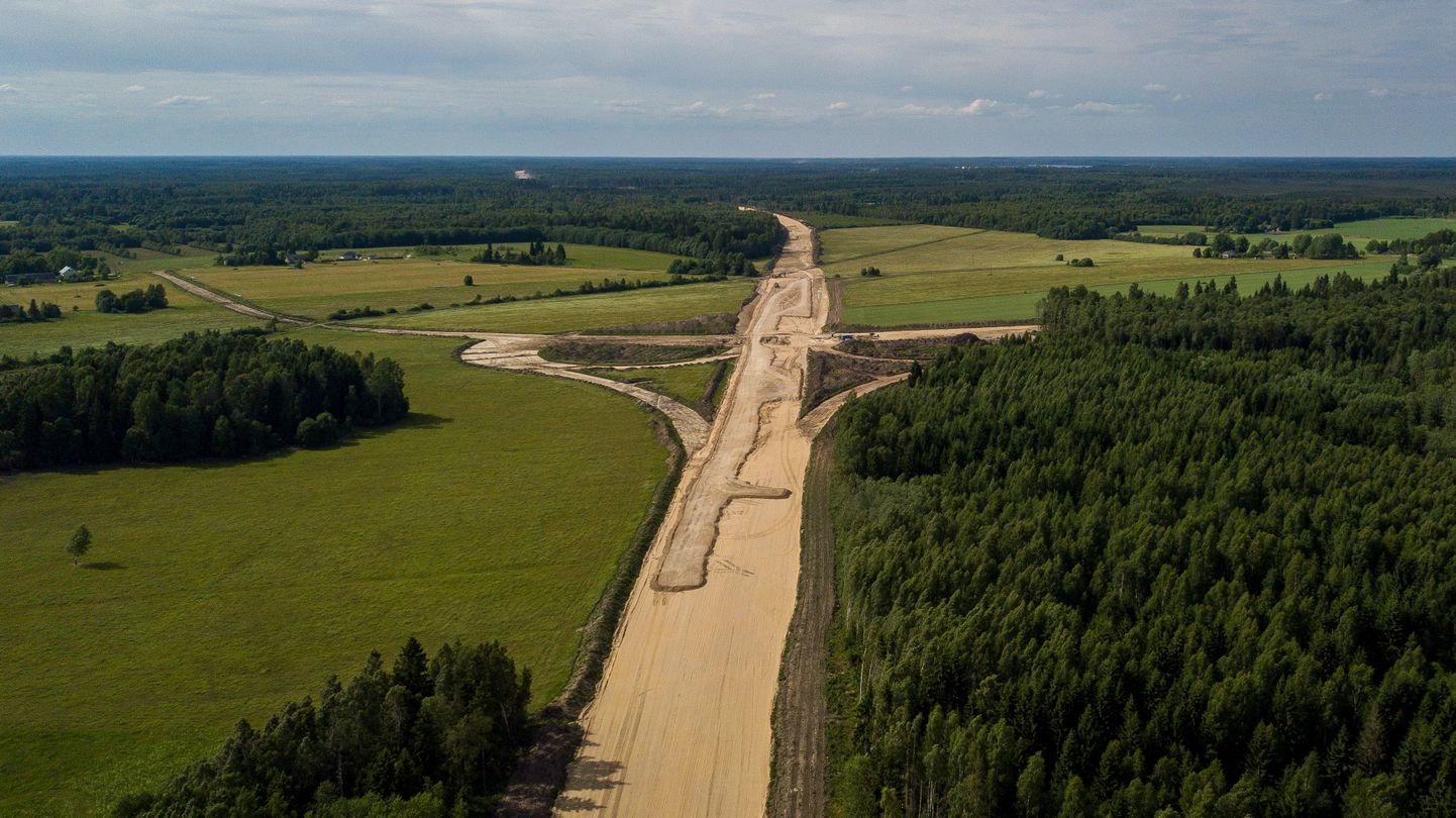 Tallinna-Tartu maantee Kose-Mäo vahelise neljarealise  teeehitus