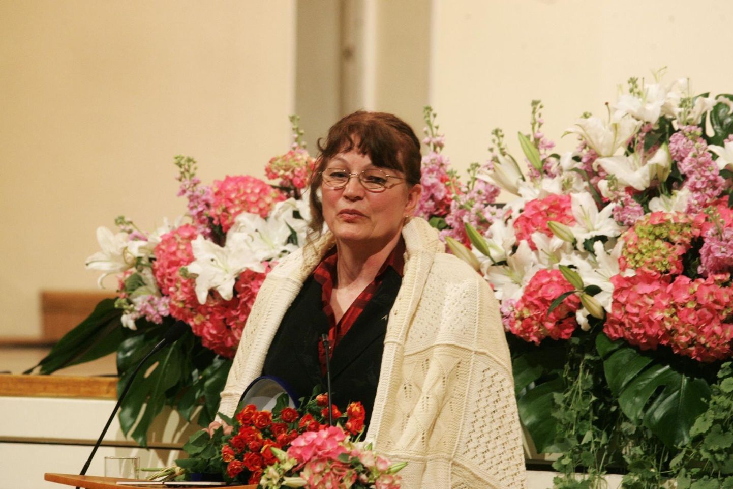 Малле Кобин в 2013 году получила титул "Мать года".