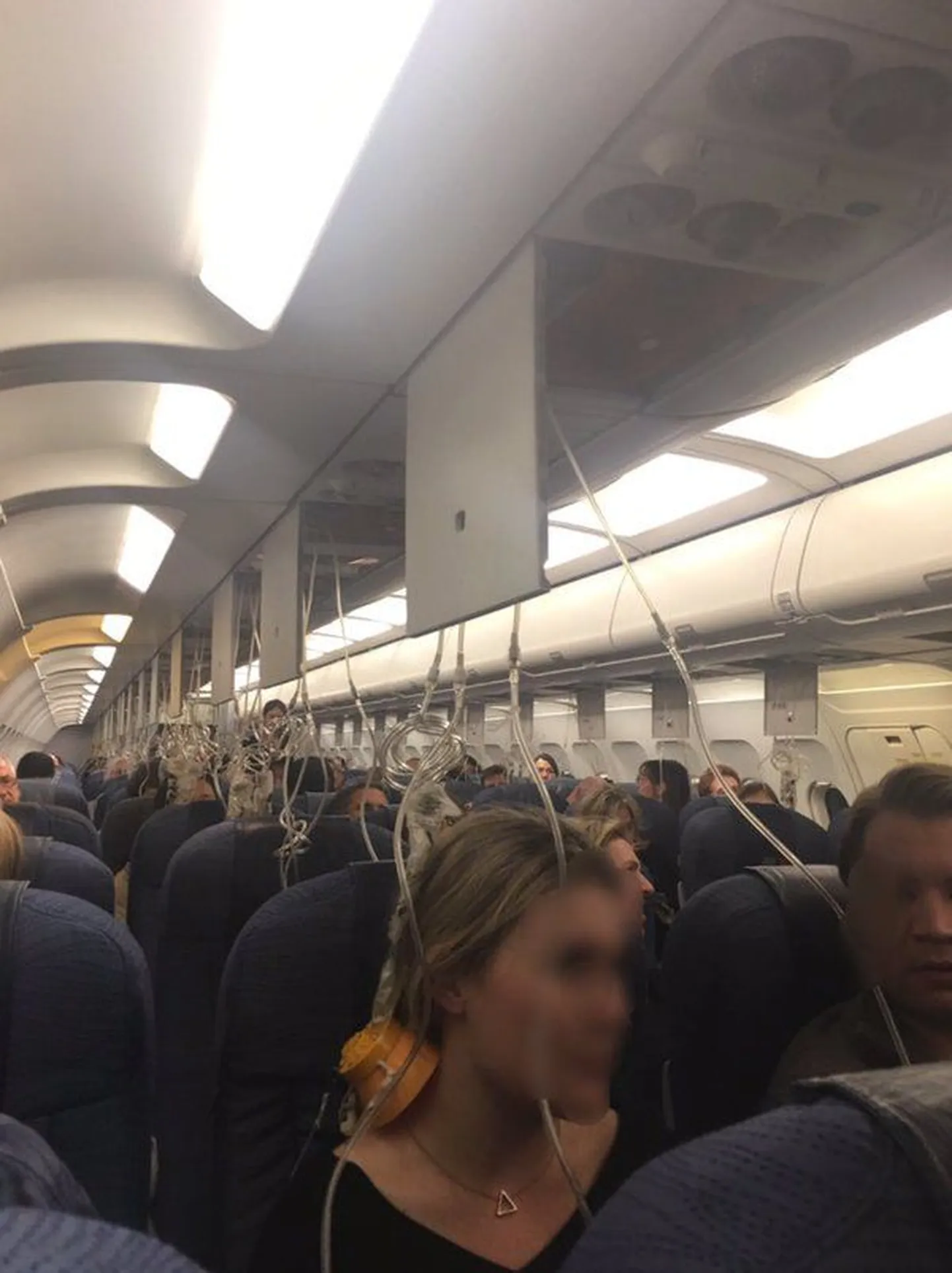 AirCanada reisija tehtud pilt lennukist.