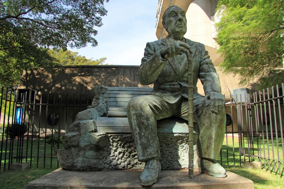 Argentina kirjanduse isa Jorge Luis Borges.
