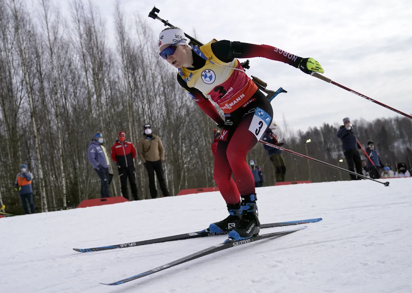 Marte Olsbu Röiseland märtsis Otepää MK-etapil.