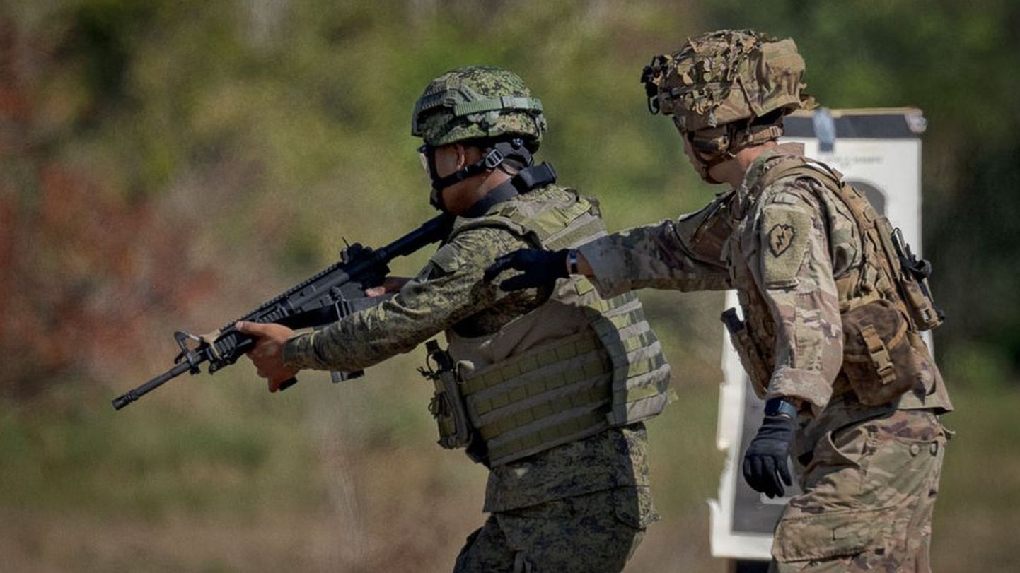 Совместные учения армий США и Филиппин