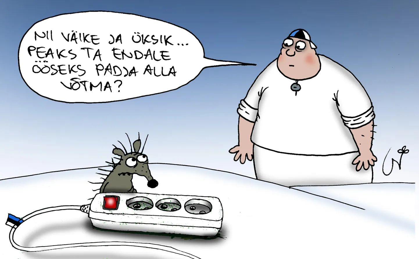 Päeva karikatuur, 20. jaanuar.