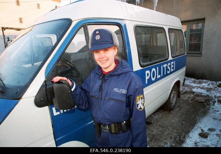 Полицейский патруль столицы ЭР в 1997 году