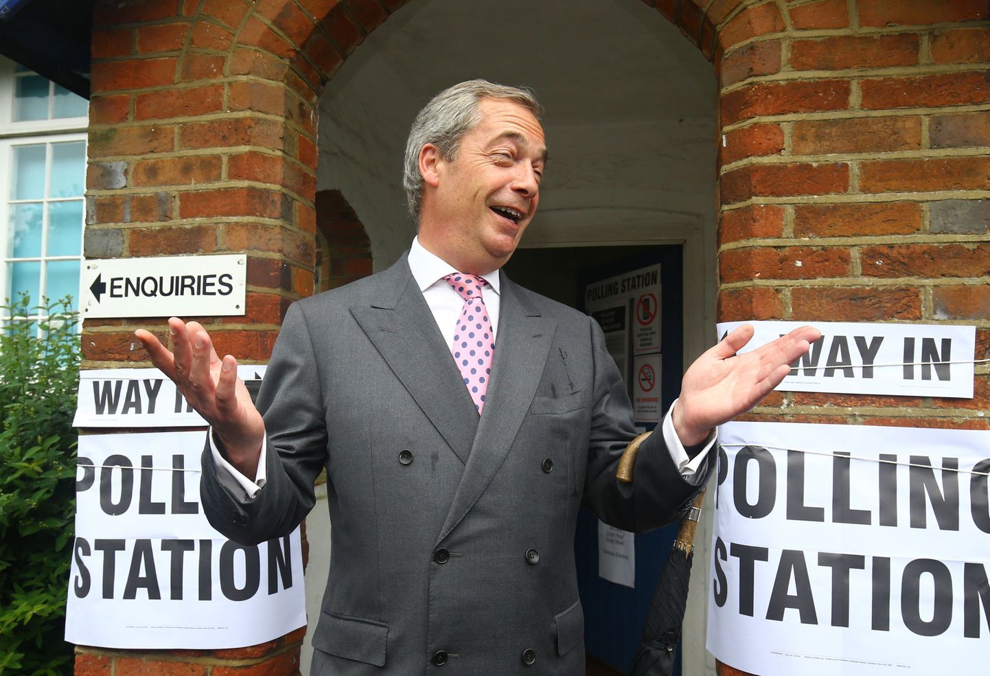 Briti Iseseisvuspartei (UKIP) liider Nigel Farage.