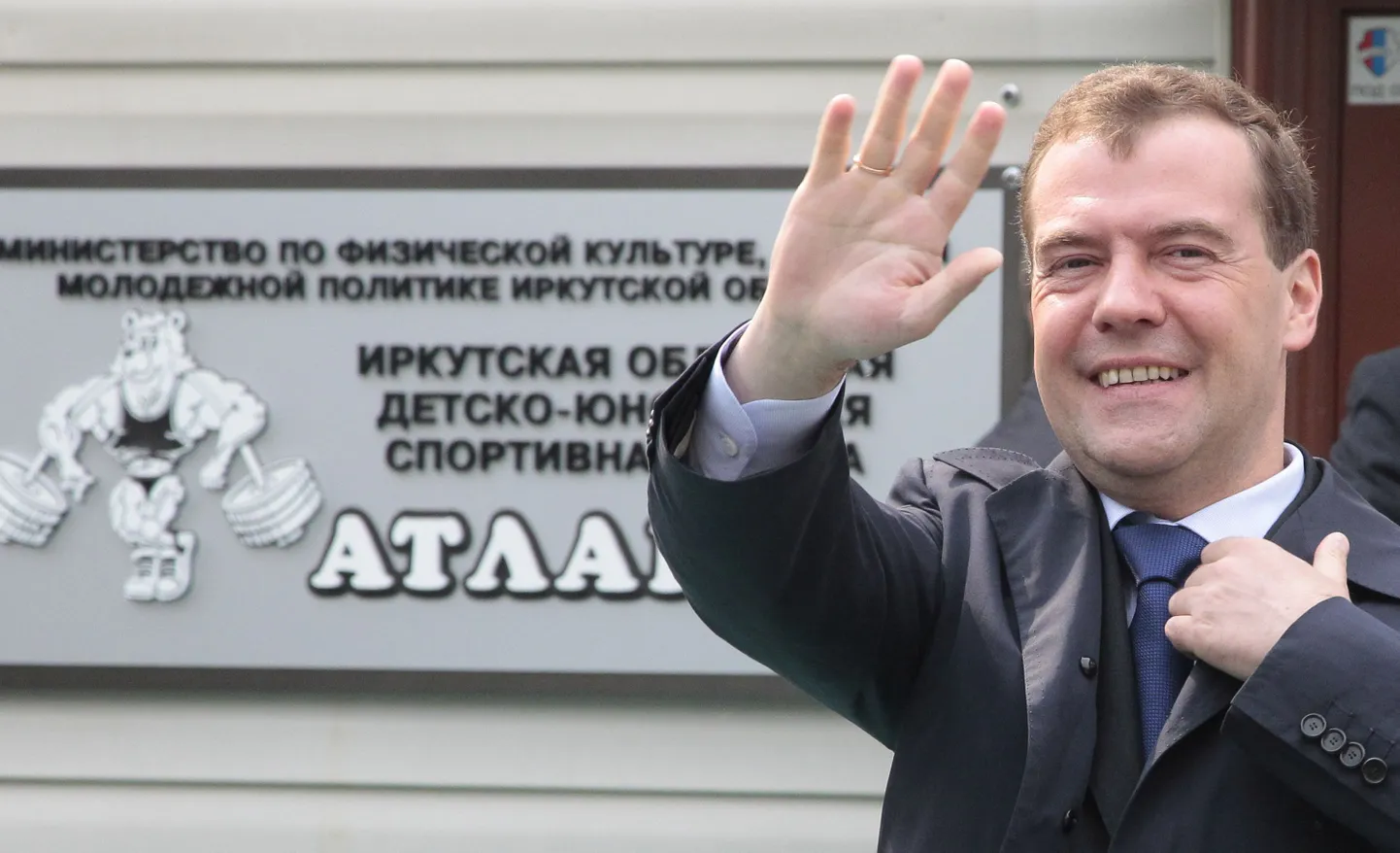 Dmitri Medvedev Irkutskis