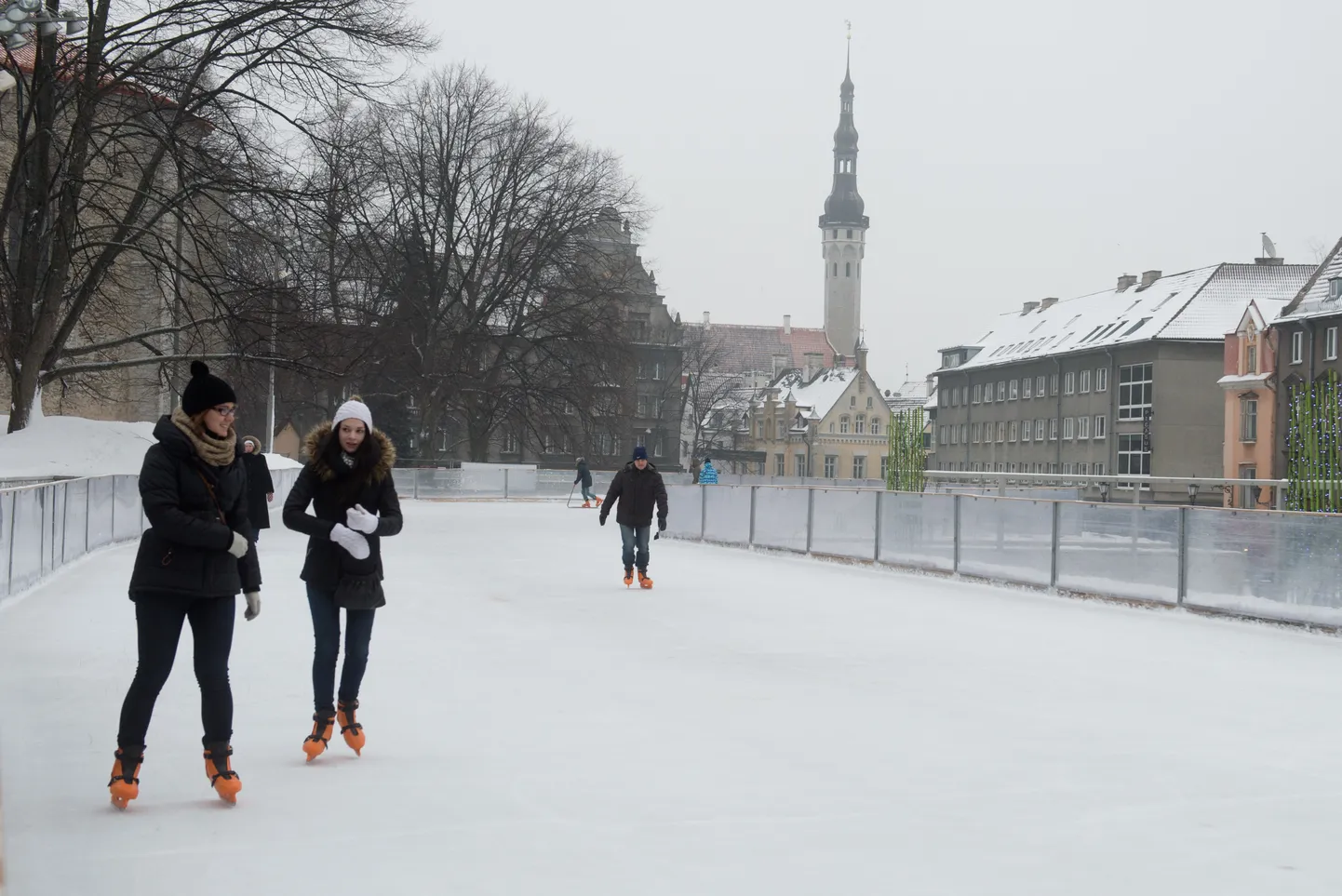 Harju tänava liuväli.
