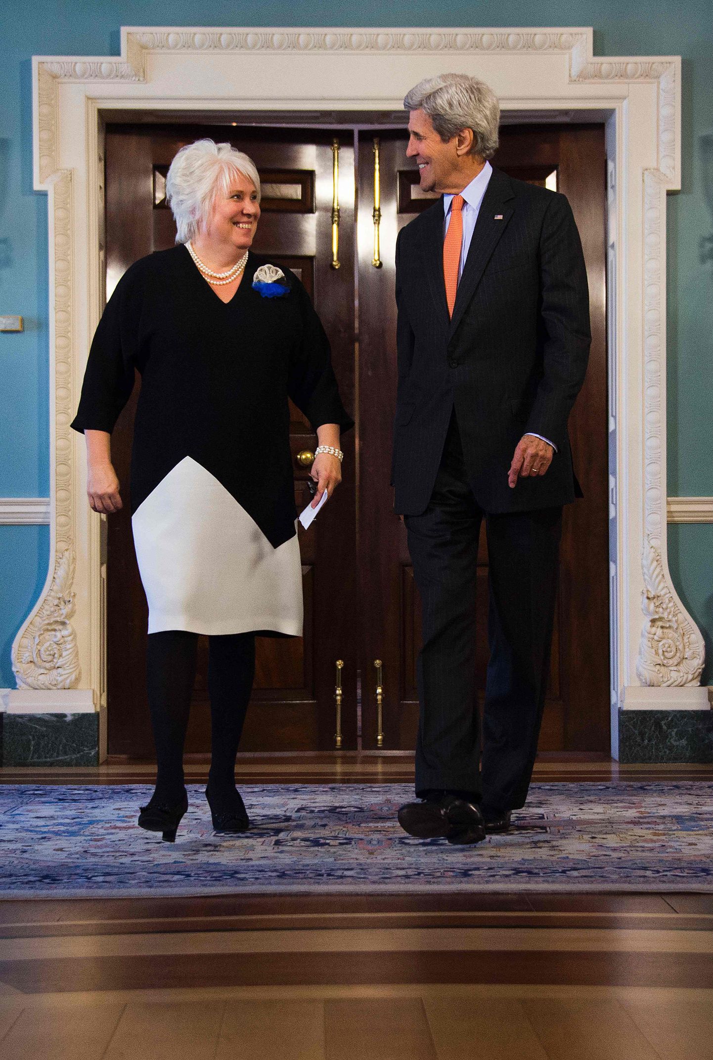 USA välisminister John Kerry ja Eesti välisminister Marina Kaljurand.