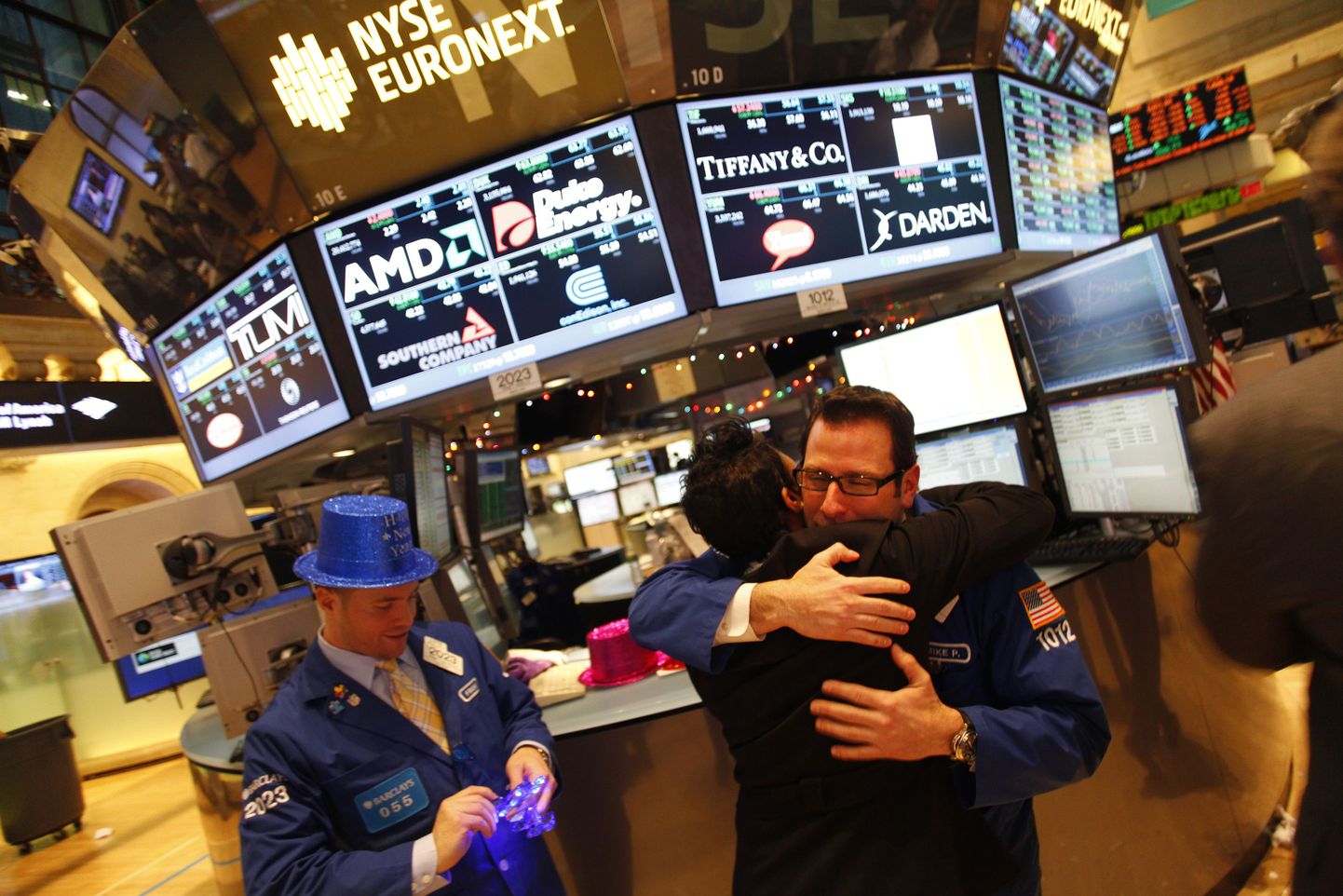 2012. aasta viimane kauplemispäev New Yorgi börsil on lõppenud.