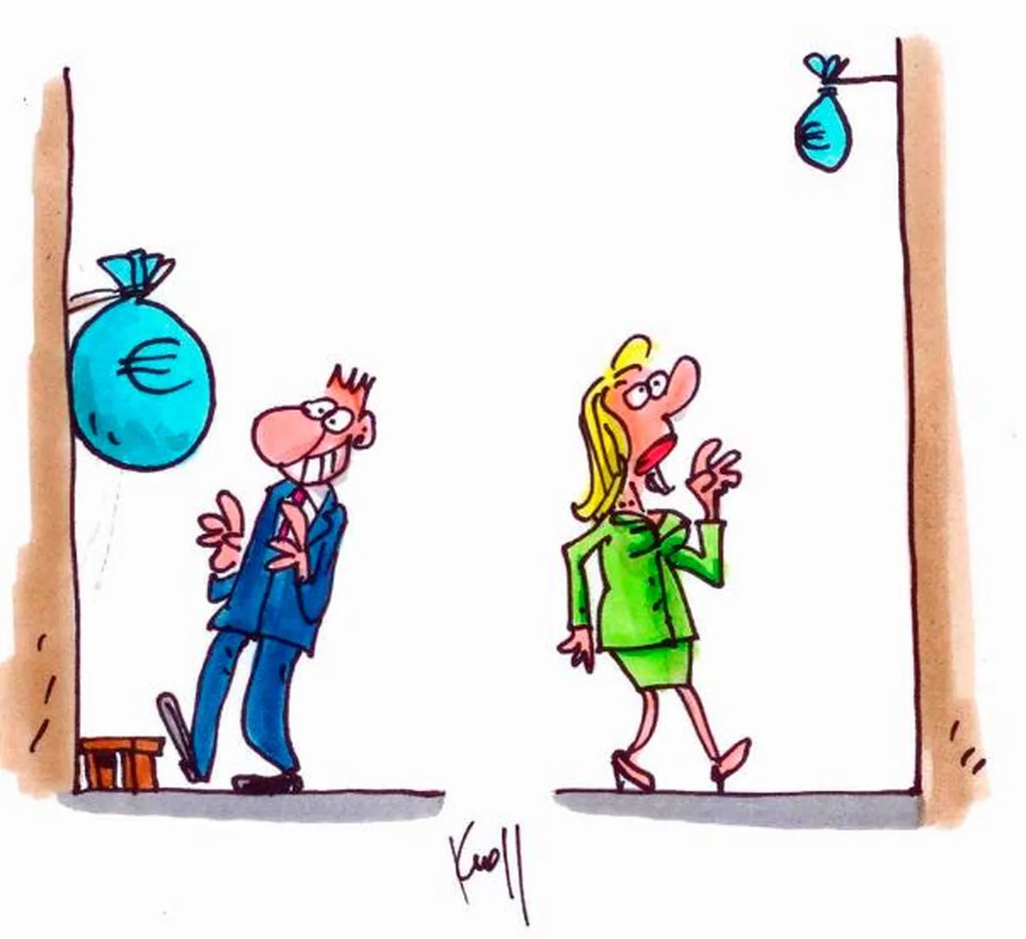 Foto on loo juures illustratiivne