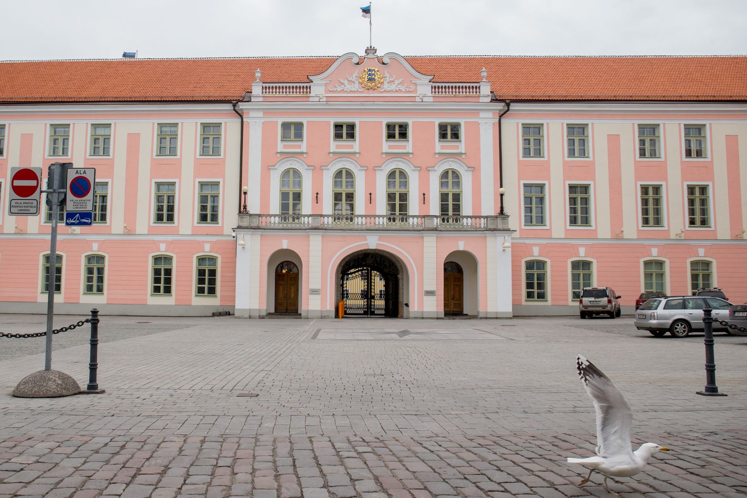 Tallinn, Toompea. 19APR15. Riigikogu hoone. FOTO: ERIK PROZES / POSTIMEES