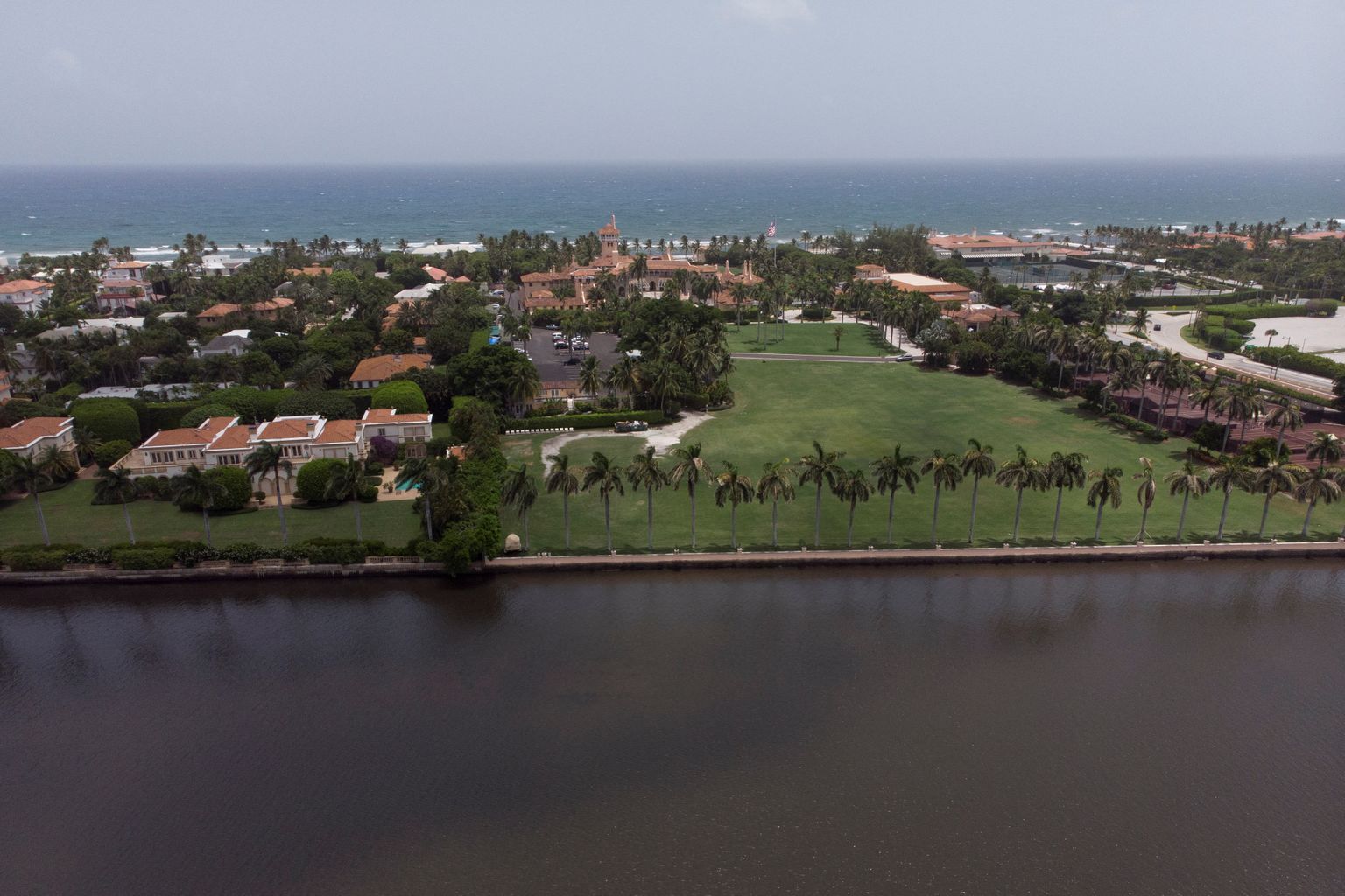 USA ekspresidendi Donald Trumpi häärber Floridas Mar-a-Lagos.