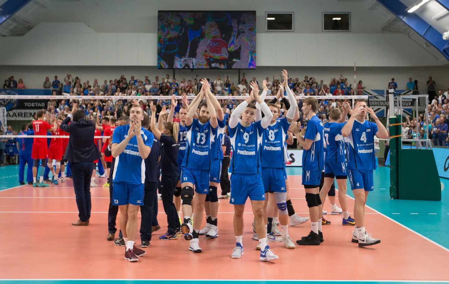 Eesti võrkpallikoondis.