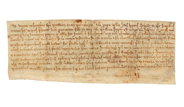Vanim Eestis säilinud dokument – paavsti legaadi Modena Wilhelmi ürik kiriku vabaduste kaitseks