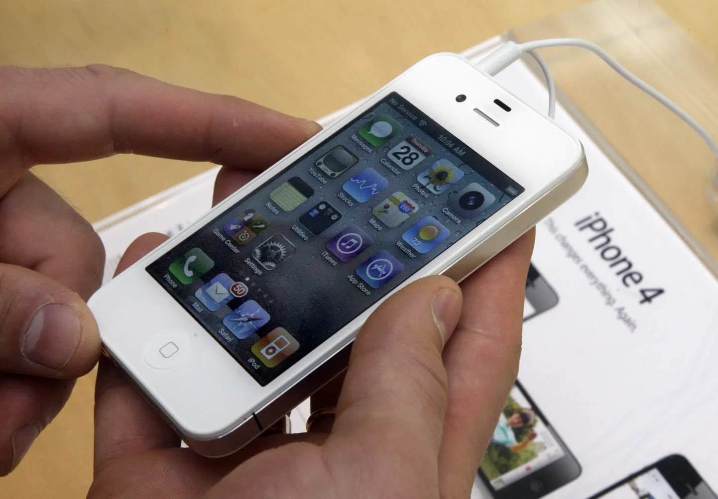 iPhone 4.