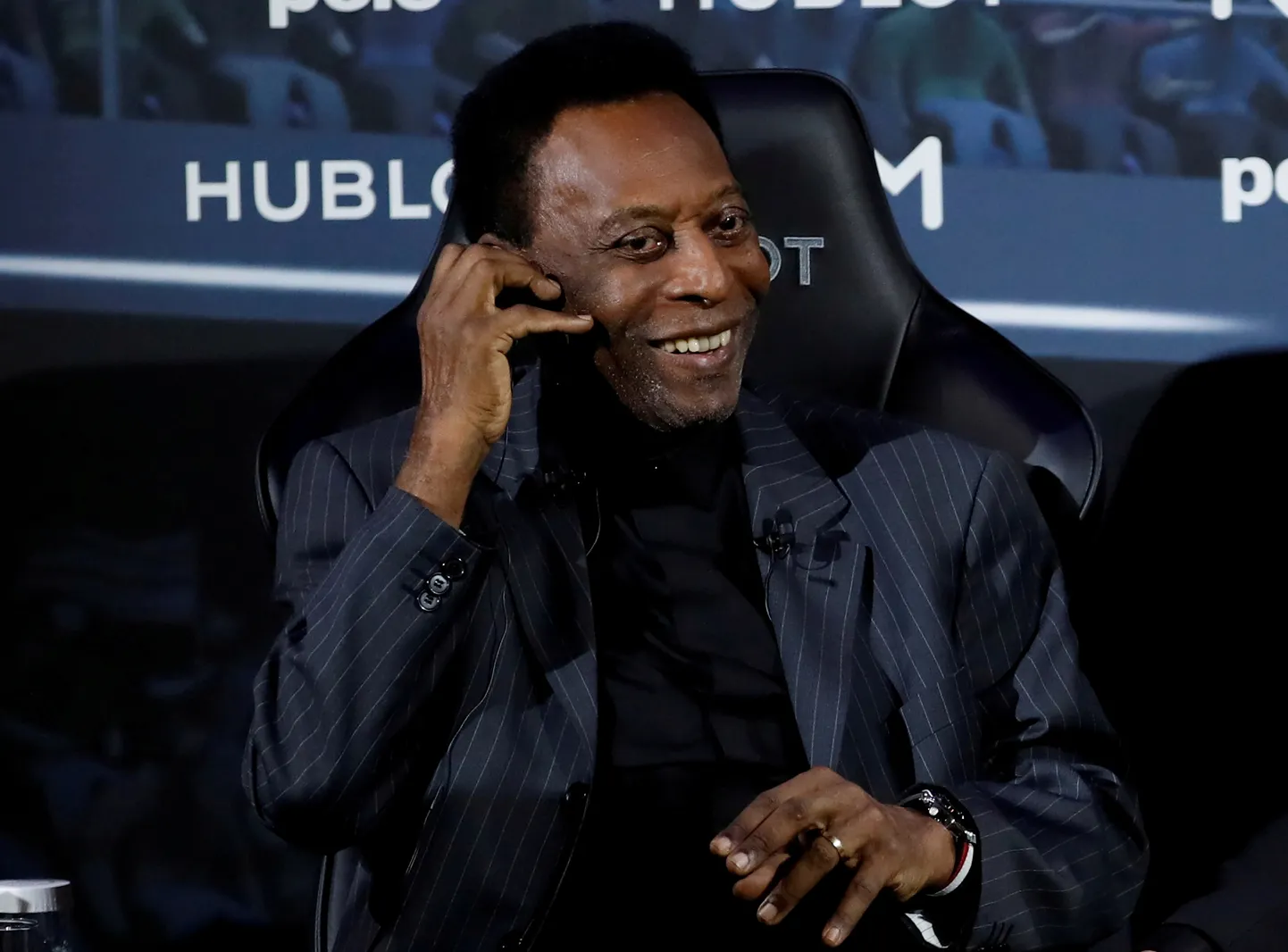Brasiilia jalgpallilegend Pele.