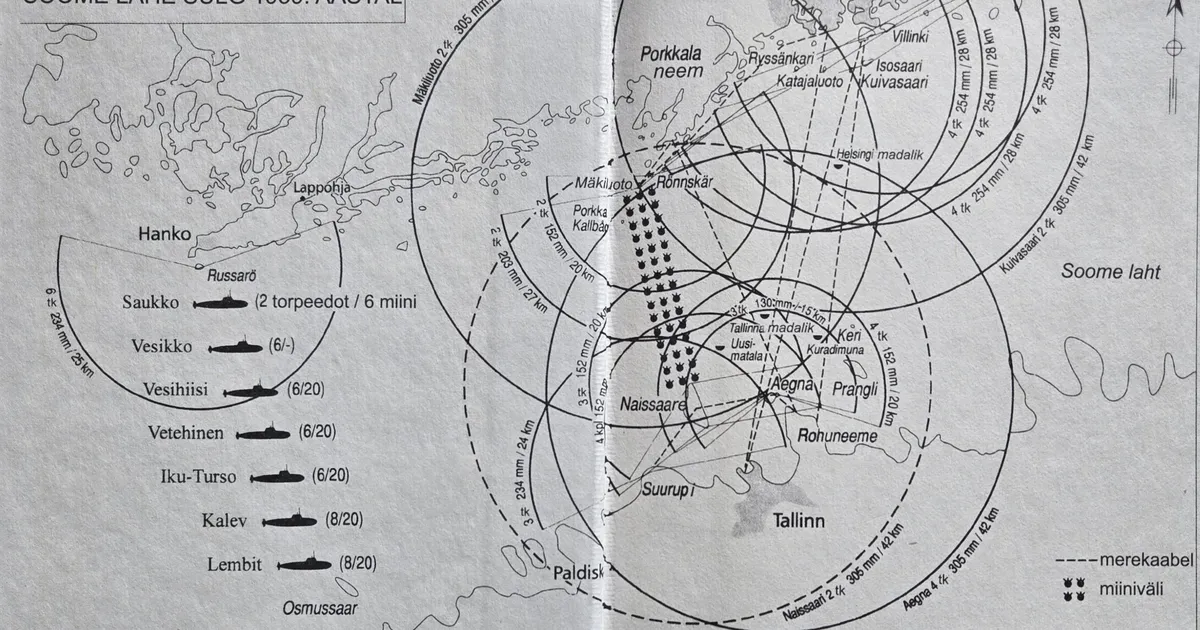 HORMUZ OF THE BALTIC ⟩ How Estonia and Finland Planned to Block the Soviet Red Fleet in 1939