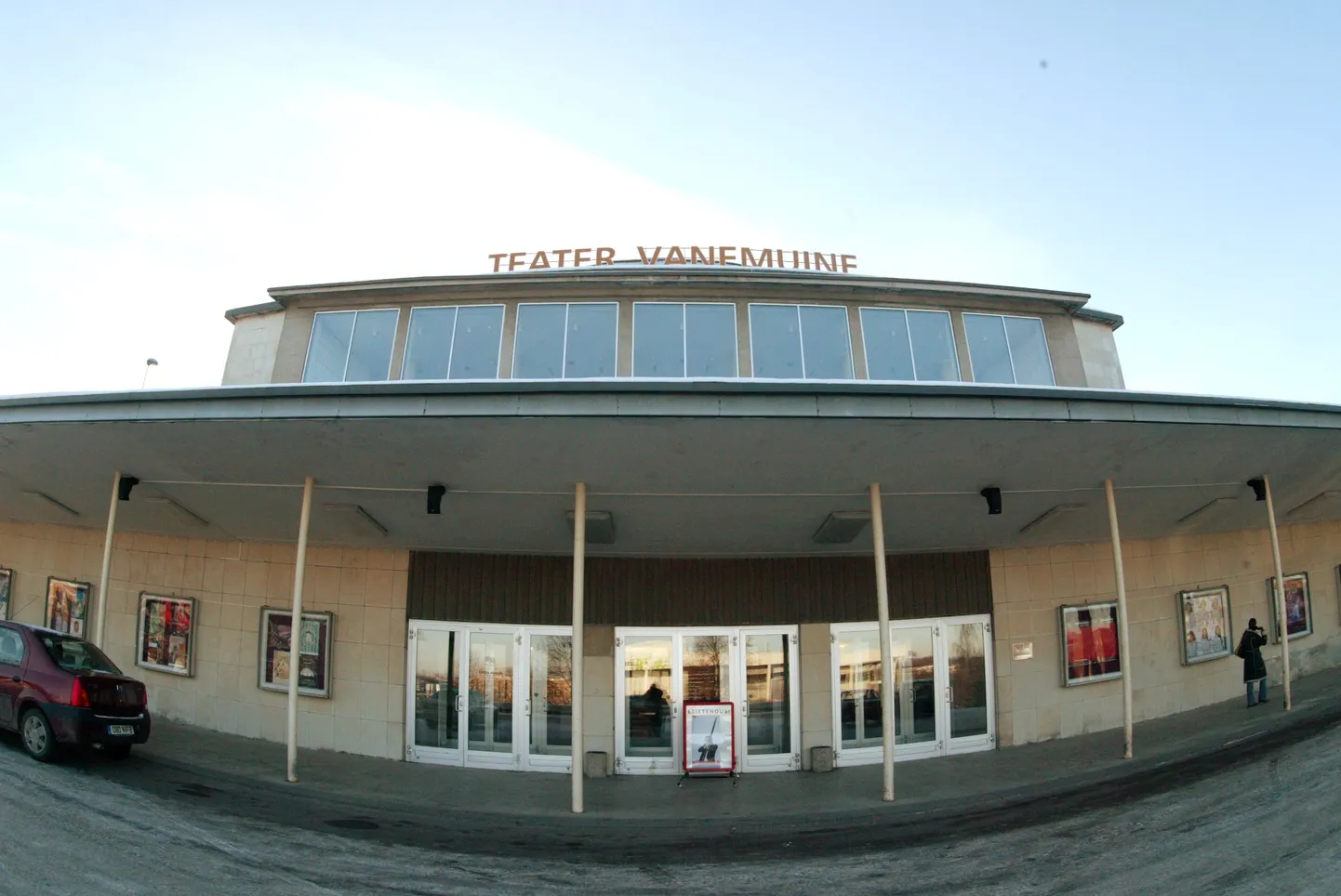 Vanemuise teatrimaja Tartu kesklinnas.